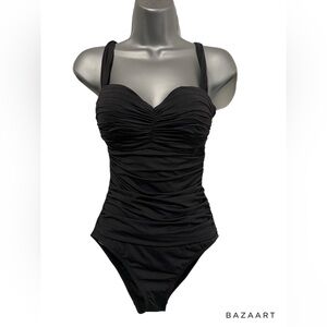 Bleu Rod Beattie
Shirred Bandeau One Piece Swimsuit